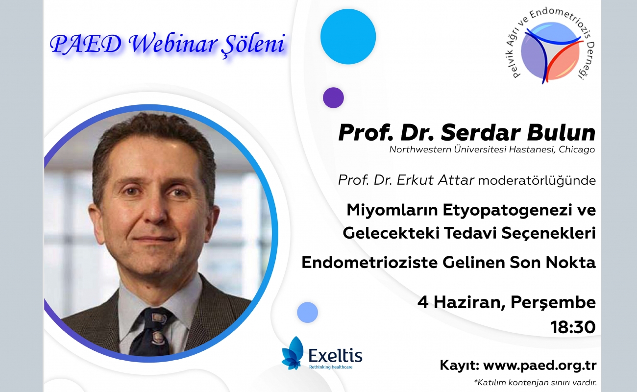 Webinar 2- Prof. Dr. Serdar Bulun